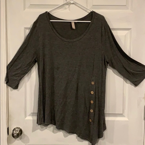 misia Tops - Gray tunic